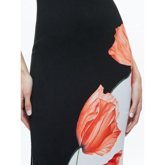 Alice + Olivia Pania Racerback Floral Maxi Dress 10 NWT $495 - Picture 2 of 11